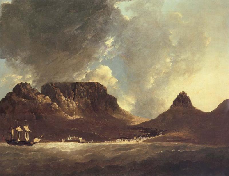 unknow artist A View of the Cape of Good Hope,taken on the spot,from on board the Resolution,capt,coode,November 1772 Germany oil painting art